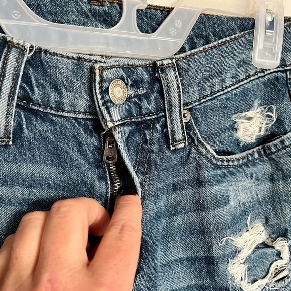 ABERCROMBIE & Fitch Men's Langdon Skinny Stretch Jeans Distressed 28x30 - Picture 4 of 14